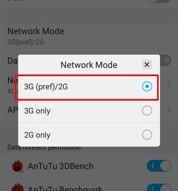 [ASK] Cara Coolpad Note 5 network 3g/4g only