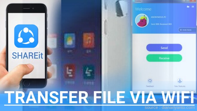 Tips Transfer File via Wifi di Coolpad Cool Play 6 Menggunakan ShareIt Terbaru