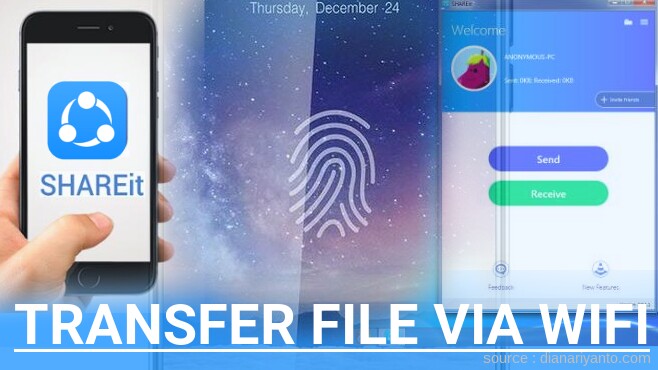 Cara Transfer File via Wifi di Coolpad Dazen 6A Menggunakan ShareIt Terbaru