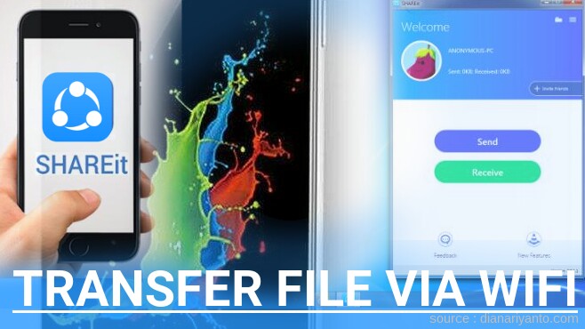 Mengenal Transfer File via Wifi di Coolpad Dazen Note 3 Menggunakan ShareIt Terbaru