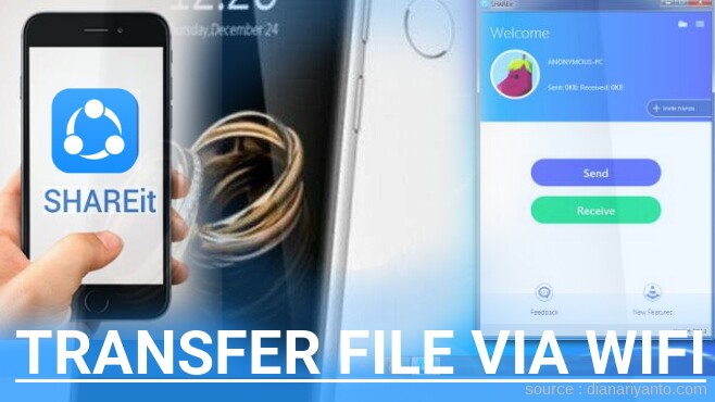 Cara Mudah Transfer File via Wifi di Coolpad Fancy E561 Menggunakan ShareIt Terbaru