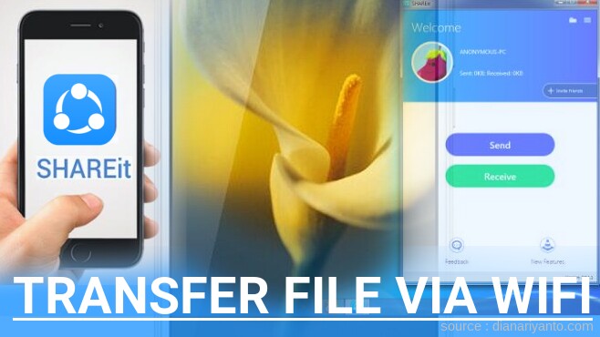 Cara Transfer File via Wifi di Coolpad Fancy Pro E571 Menggunakan ShareIt Versi Baru