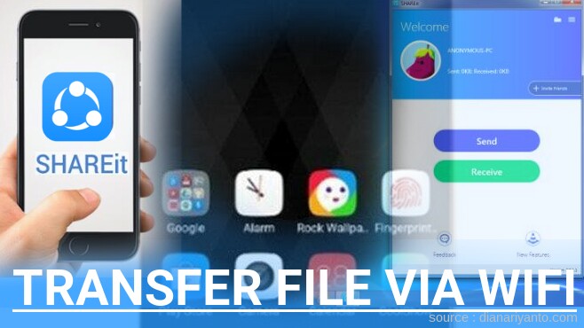 Cara Mudah Transfer File via Wifi di Coolpad Note 3 Lite Menggunakan ShareIt Versi Baru
