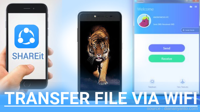 Tutorial Transfer File via Wifi di Coolpad Note 5 Lite Menggunakan ShareIt Terbaru