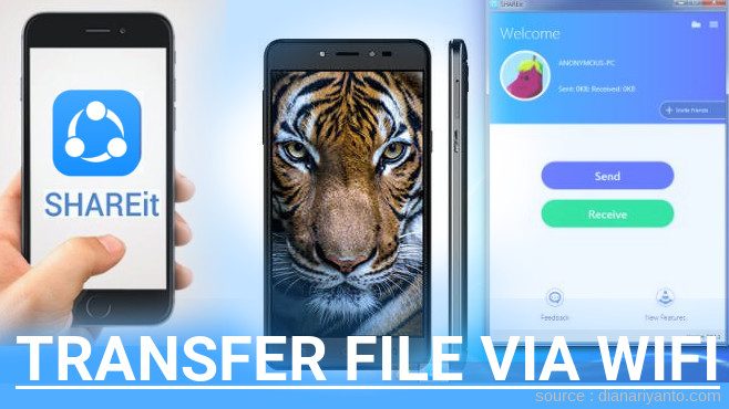 Mudahnya Transfer File via Wifi di Coolpad Note 5 Menggunakan ShareIt Terbaru