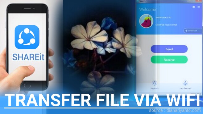 Tutorial Transfer File via Wifi di Coolpad Sky 3 E502 Menggunakan ShareIt Terbaru