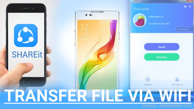 Tips Transfer File via Wifi di Coolpad Soar Menggunakan ShareIt Terbaru