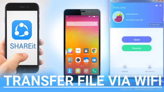 Mudahnya Transfer File via Wifi di Coolpad Star Menggunakan ShareIt Terbaru